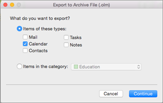 archive old emails in outlook for mac